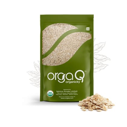 OrgaQ Organicky Organic Oats Gluten Free | High in Fibre and Protein OrgaQ Organicky Organic Oats Gluten Free | High in Fibre and Protein