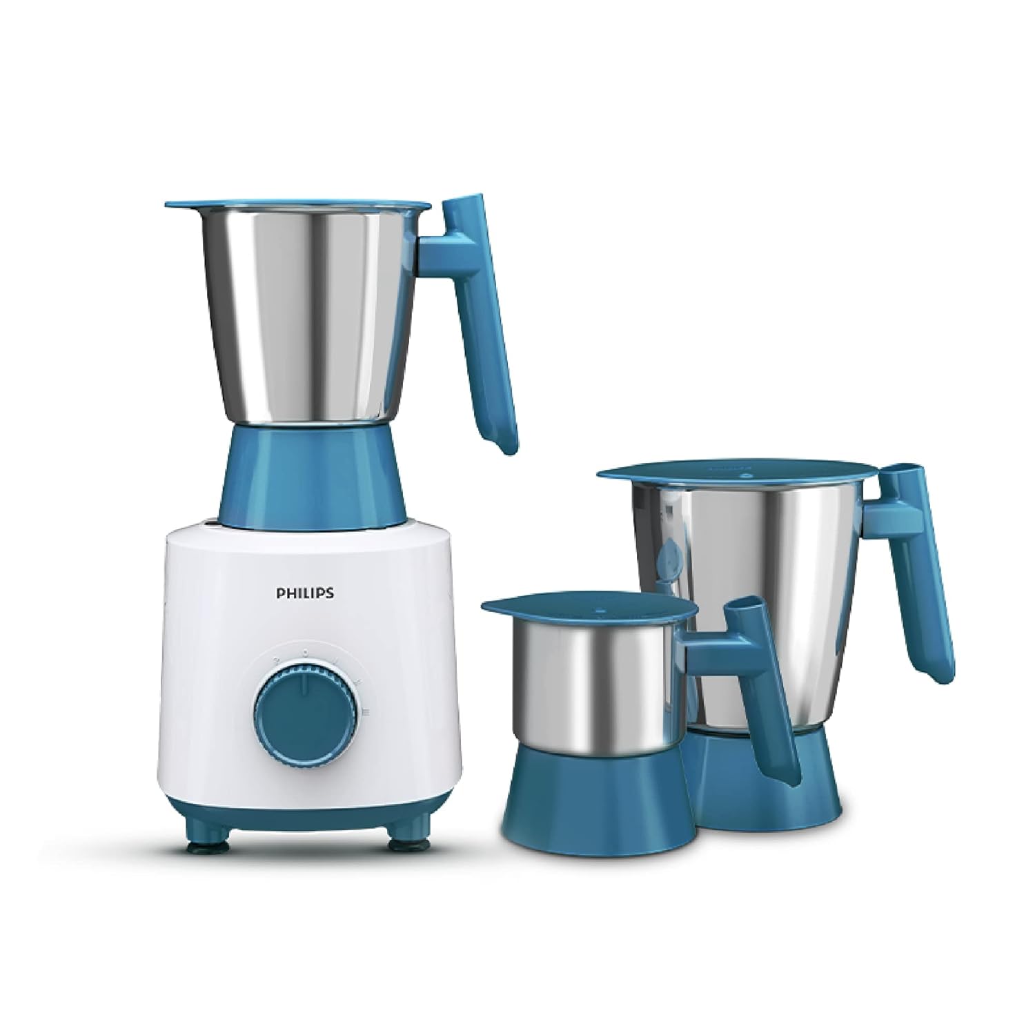 Philips HL7535/01 Mixer Grinder, 500W, 3 Jars With 5 Year Warranty on Motor, Bigger Jar Sizes