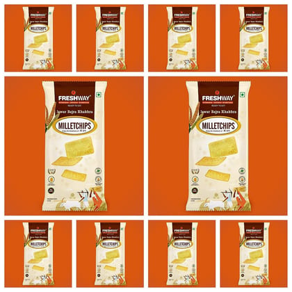 Freshway Jawar Bajra Khakhra Milletchips | A Nutritious, Flavor Packed Indian Comfort Meal in Minutes Freshway Jawar Bajra Khakhra Milletchips | A Nutritious, Flavor Packed Indian Comfort Meal in Minutes