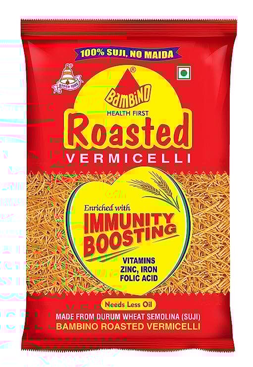 Bambino Vegetarian Vermicelli | Roasted Sewaiyan | 900 grams Pack