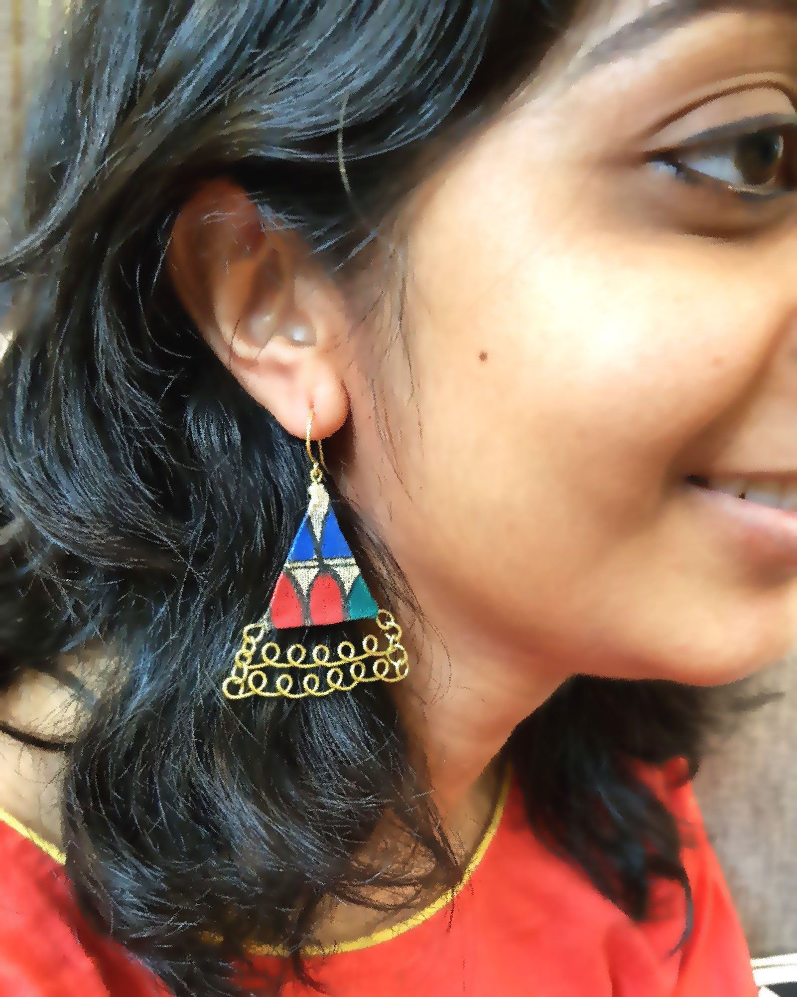 Mithila Tales Bijou Upcycled Handmade Earrings