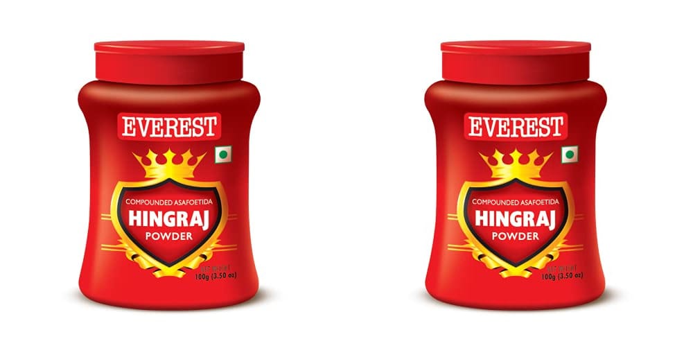 Everest Hingraj Powder | Asafoetida powder | 100 Gm Each | Pack of 2 | 200 Gm Pack