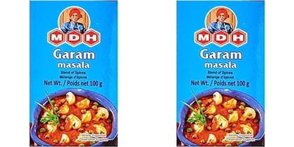 MDH Spices | Garam Masala | 100 Gm Each | Pack of 2 | 200 Gm Pack