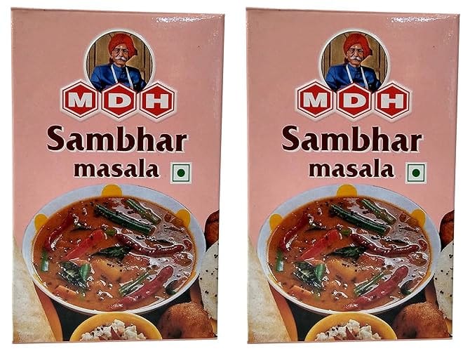 MDH Spices | Sambhar Masala | 100 gm Each | Pack of 2 | 200 Gm Pack