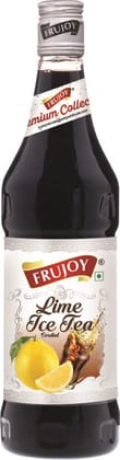Frujoy Lime Ice Tea 750ml | For Drinks Juices | Fruit Mocktail | Cocktail | Sharbat | Baking Essentials | Beverages