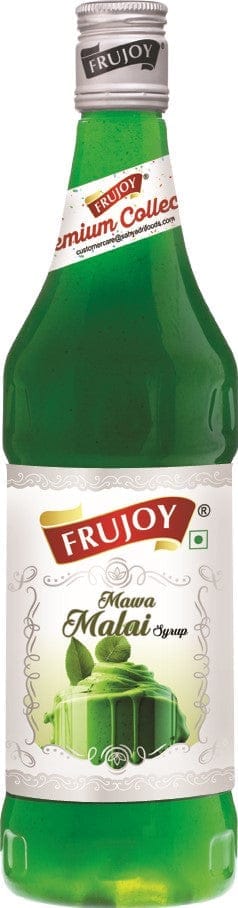 Frujoy Mava Malai syrup 750ml | For Drinks Juices | Fruit Mocktail | Cocktail | Sharbat | Baking Essentials | Beverages