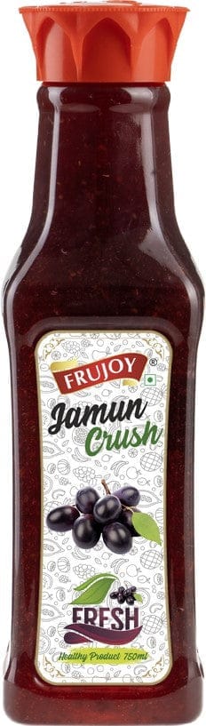 Frujoy Jamun Crush 750 ml | For Fruit Mocktail | Cocktail | Cake | Baking Essentials | Juices | Beverages