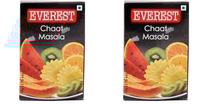 Everest Spices | Chat Masala Powder | 100 Gm Each | Pack of 2 | 200 Gm Pack