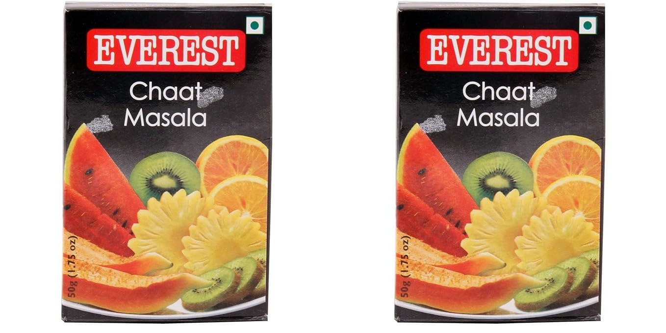 Everest Spices | Chat Masala Powder | 100 Gm Each | Pack of 2 | 200 Gm Pack