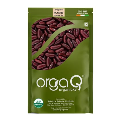 OrgaQ Organicky Organic Rajma Red Beans OrgaQ Organicky Organic Rajma Red Beans