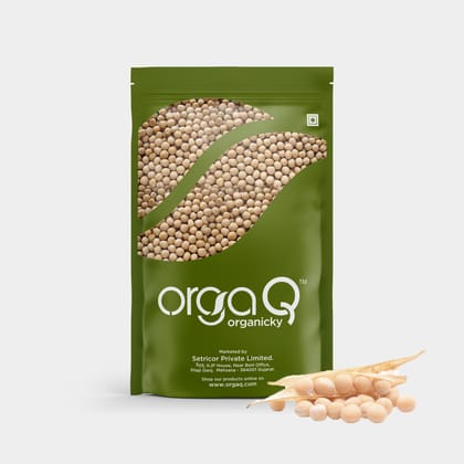OrgaQ Organicky Organic Vatana White/Matar Seeds OrgaQ Organicky Organic Vatana White/Matar Seeds