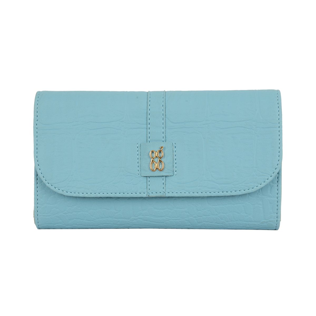 TOUSLE WALLETS 3 FOLD L AQUA