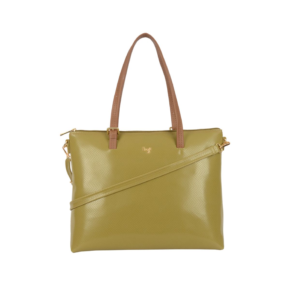 SUPREMELY TOTE LAPTOP TURTLE GREEN