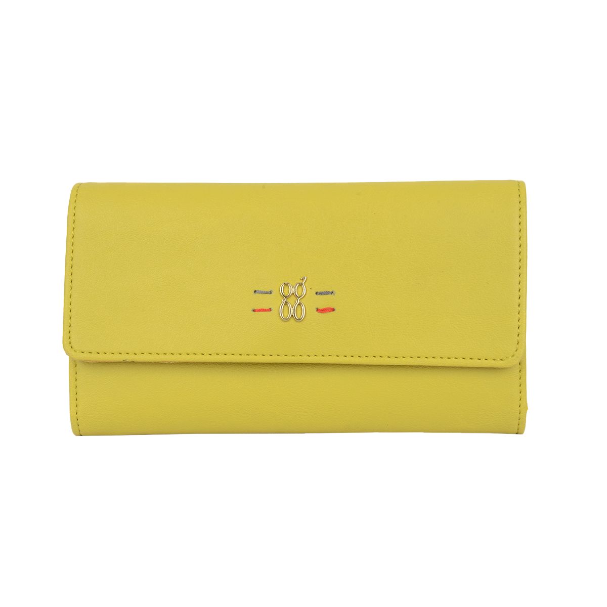 CUCUMBER WALLETS 3 FOLD L LIME GREEN