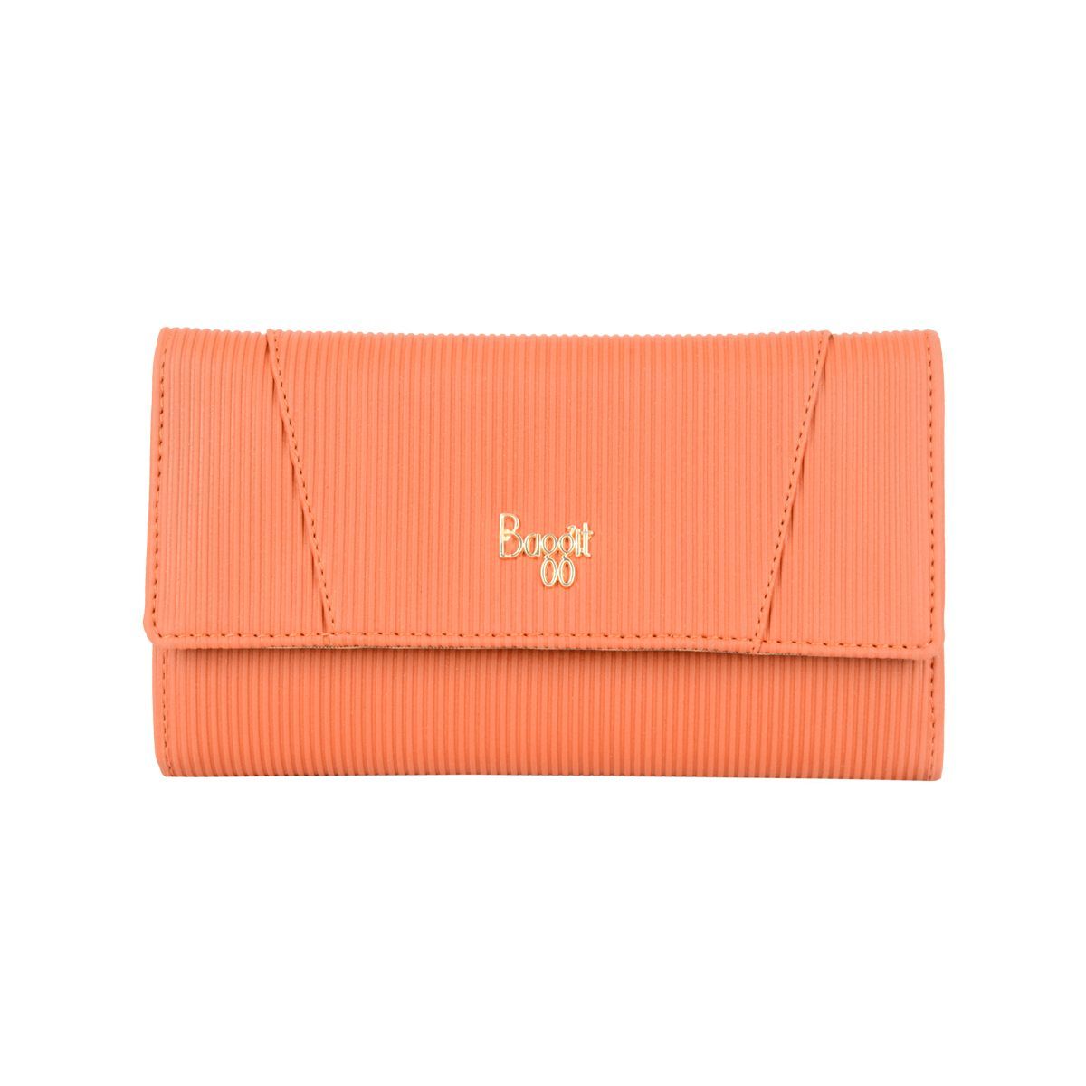 FLICKER WALLETS 3 FOLD L RUST
