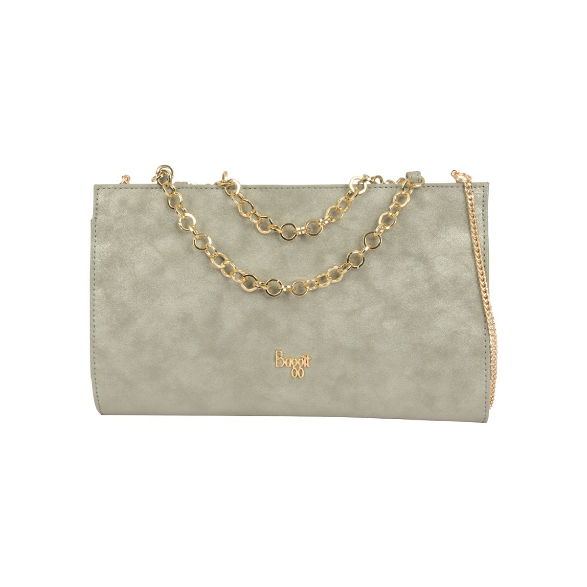 AALIA CLUTCH SILVER