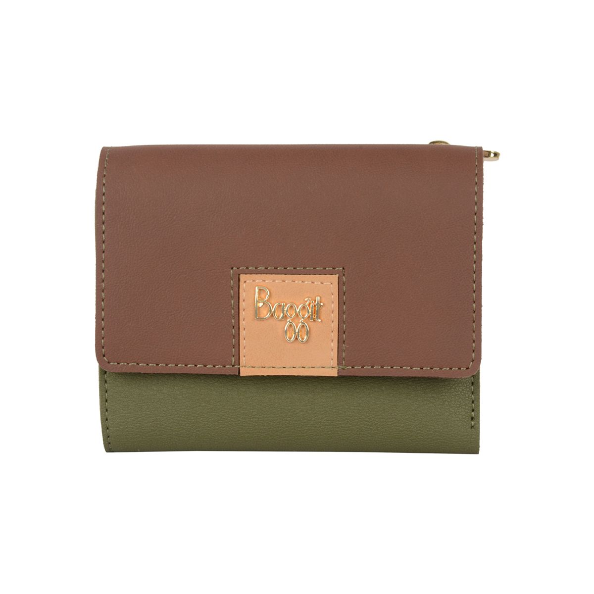 BARISH WALLETS 3 FOLD S OLIVE
