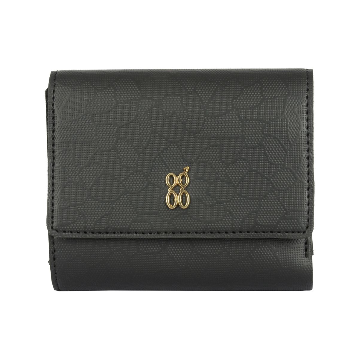 MAYEE WALLETS 3 FOLD S BLACK