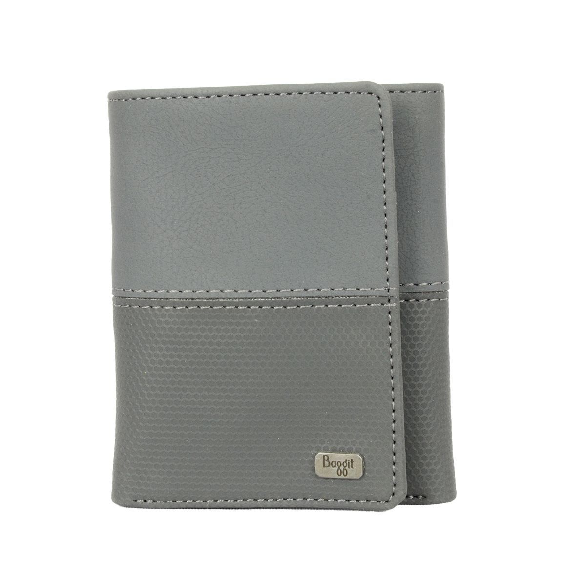 HISON WALLETS 3 FOLD S GREY