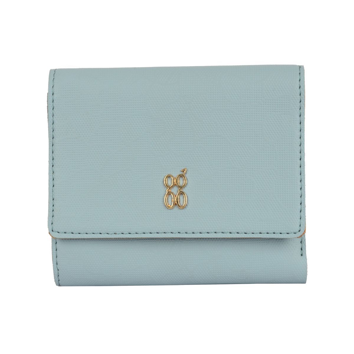MAYEE WALLETS 3 FOLD S ICE BLUE