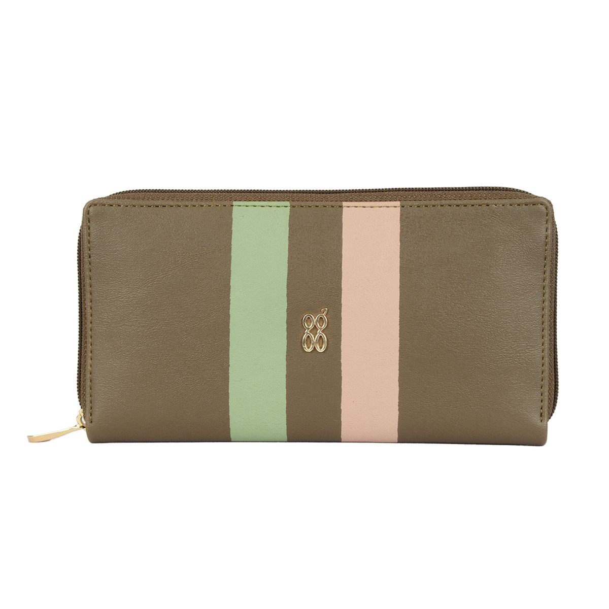 HILL WALLETS ZIPAROUND XL MILITARY GREEN