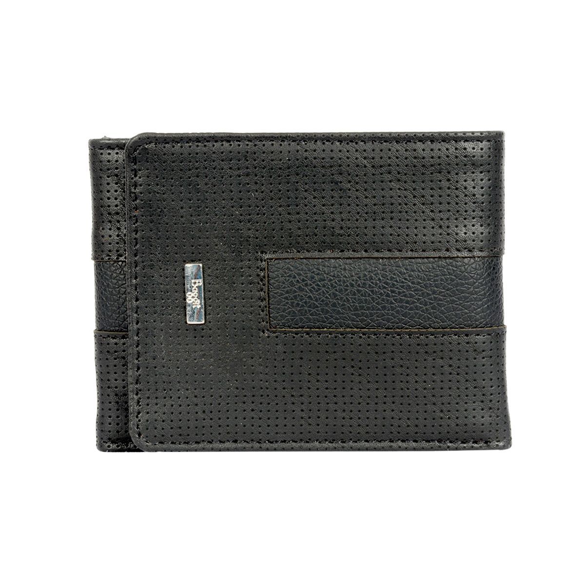 WISDOM WALLETS 3 FOLD S BLACK