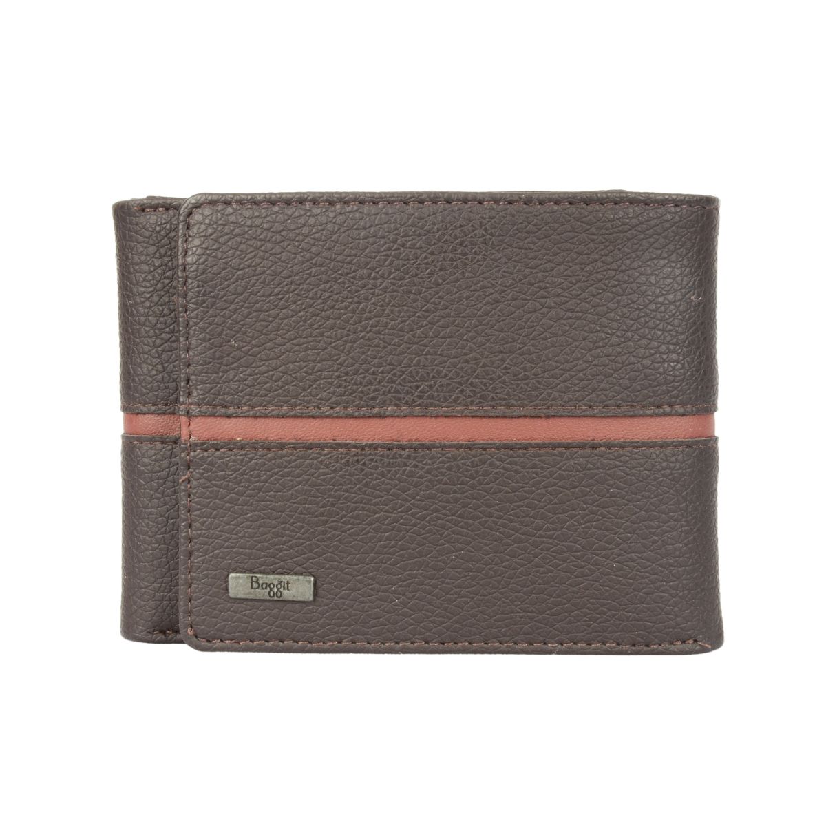 LISBON WALLETS 3 FOLD S BROWN