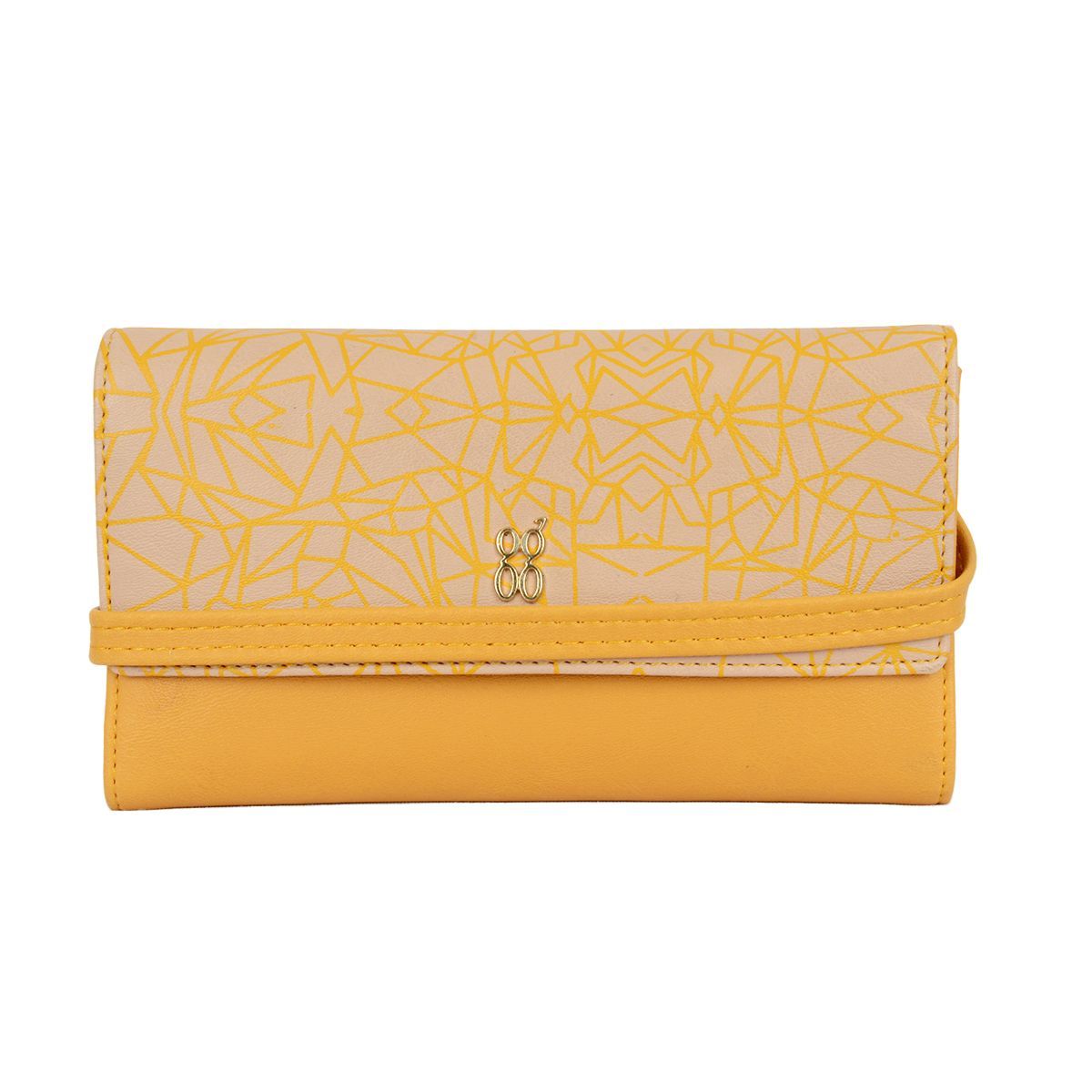 LZXE PATCHUP WALLETS HARMONIUM L CHROME YELLOW