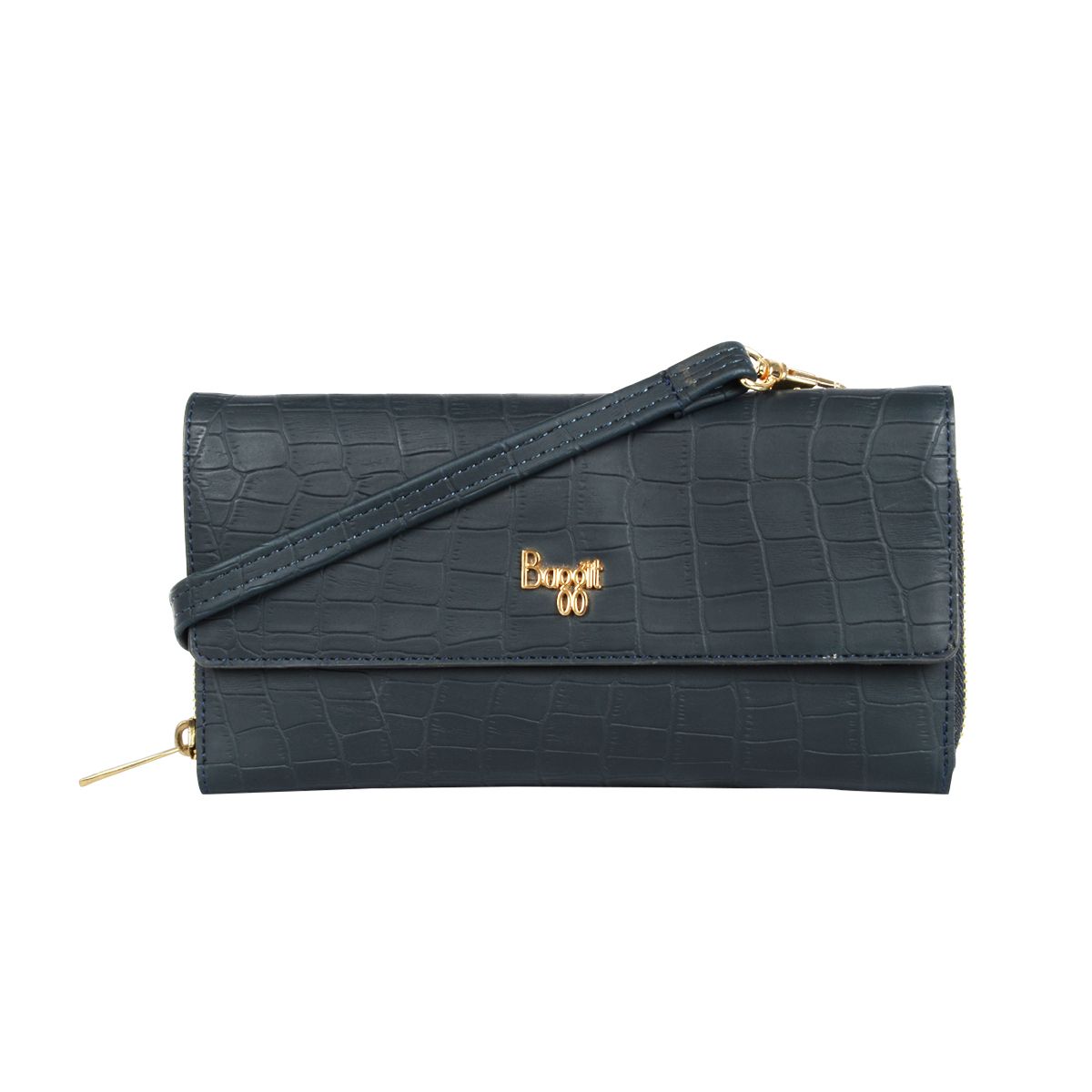 LJ SOPH WALLETS ZIPAROUND XL BLUE
