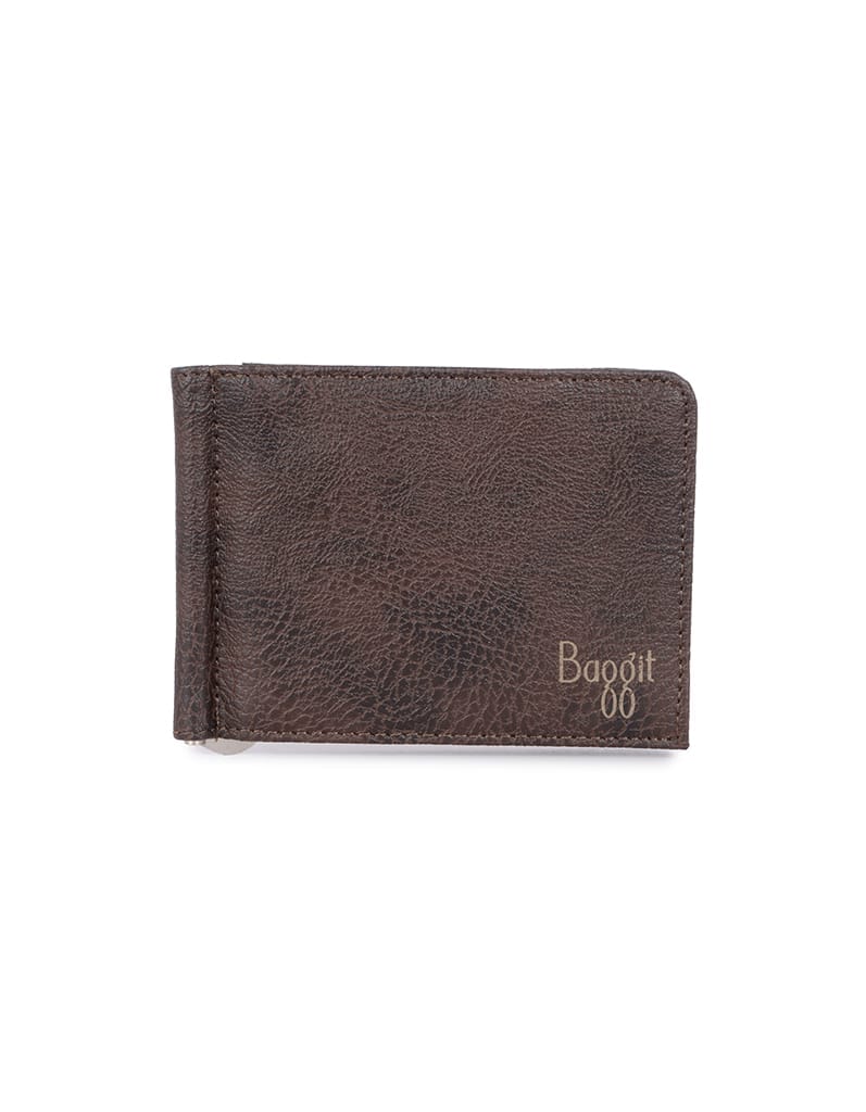 GW INDEED Y G Z WALLETS 2 FOLD S BROWN
