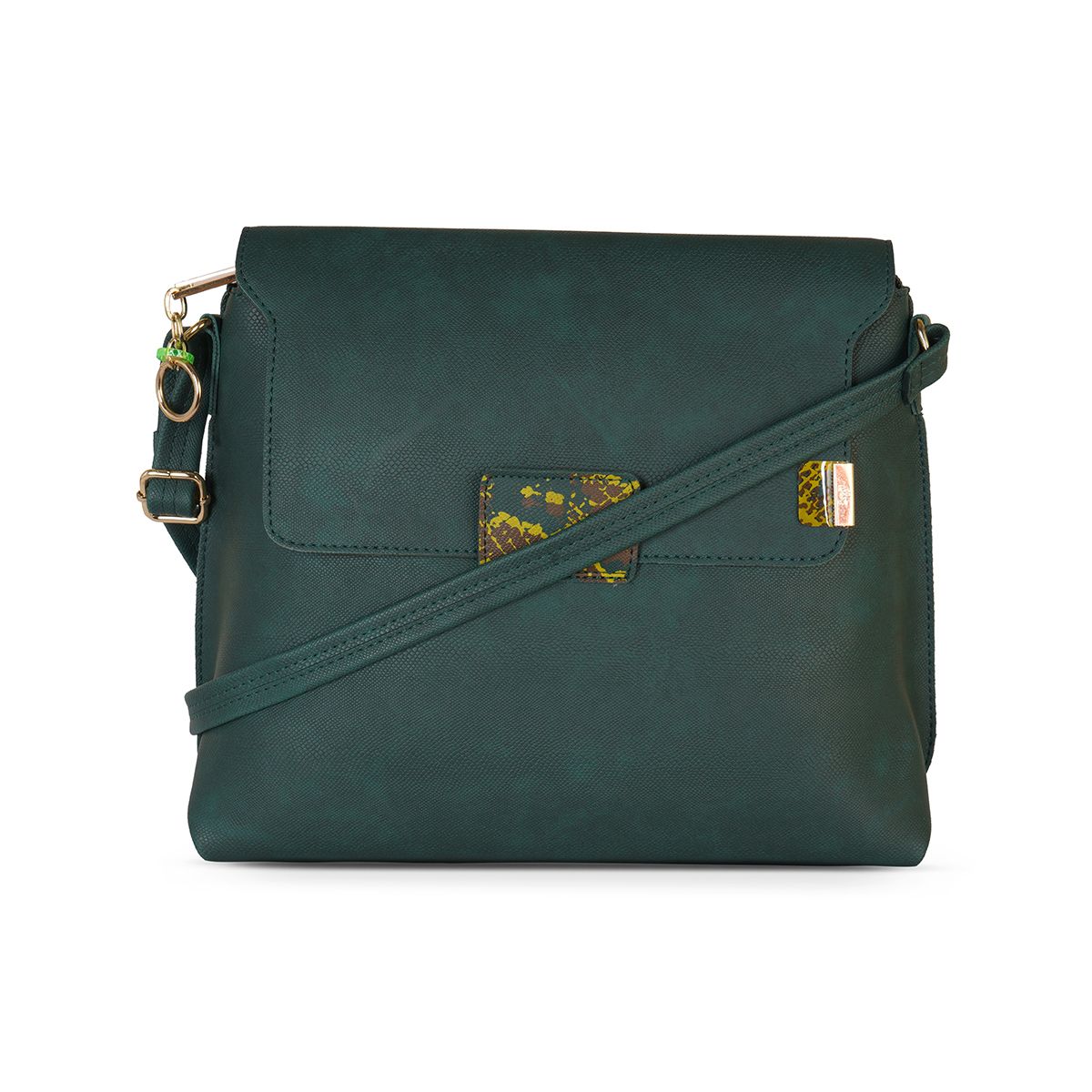 L OUTSIDE SATCHEL M1 IVY GREEN