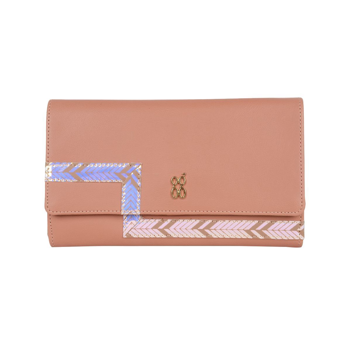LWXE YES WALLETS 3 FOLD L ROSE