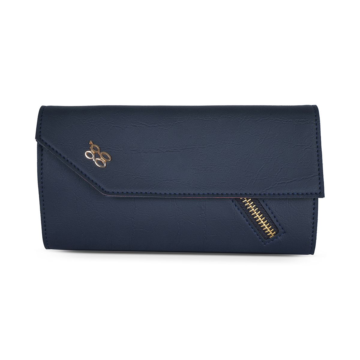 LWXE RAINED WALLETS 3 FOLD L NAVY BLUE