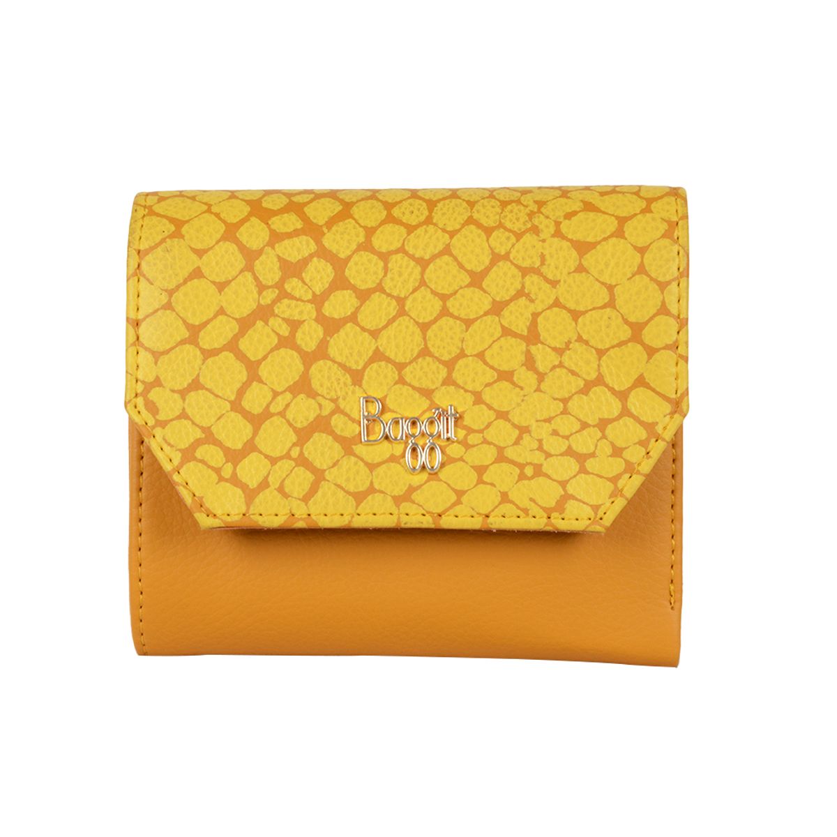 LZ BALLER RESSA WALLETS 3 FOLD S CHROME YELLOW