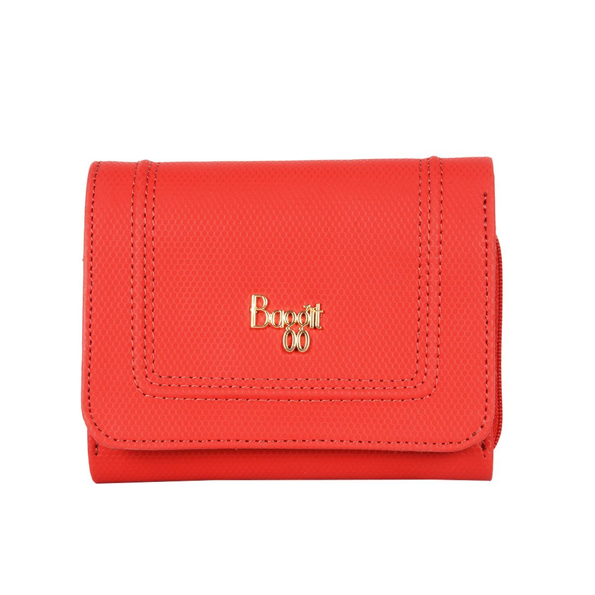 LZ AYA WALLETS 3 FOLD S SCARLET
