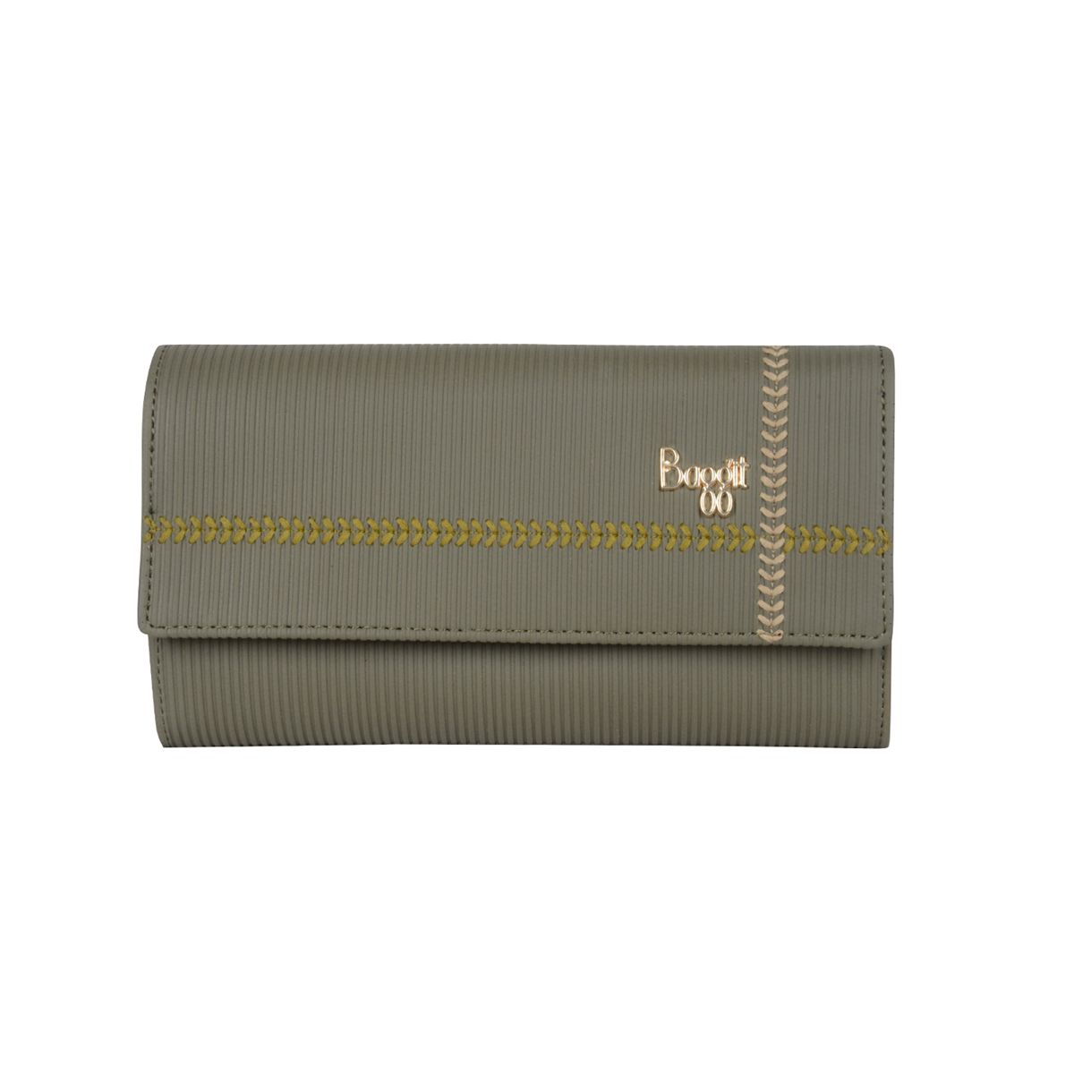 LW GLOMY S WALLETS HARMONIUM L GRAVITY GREEN