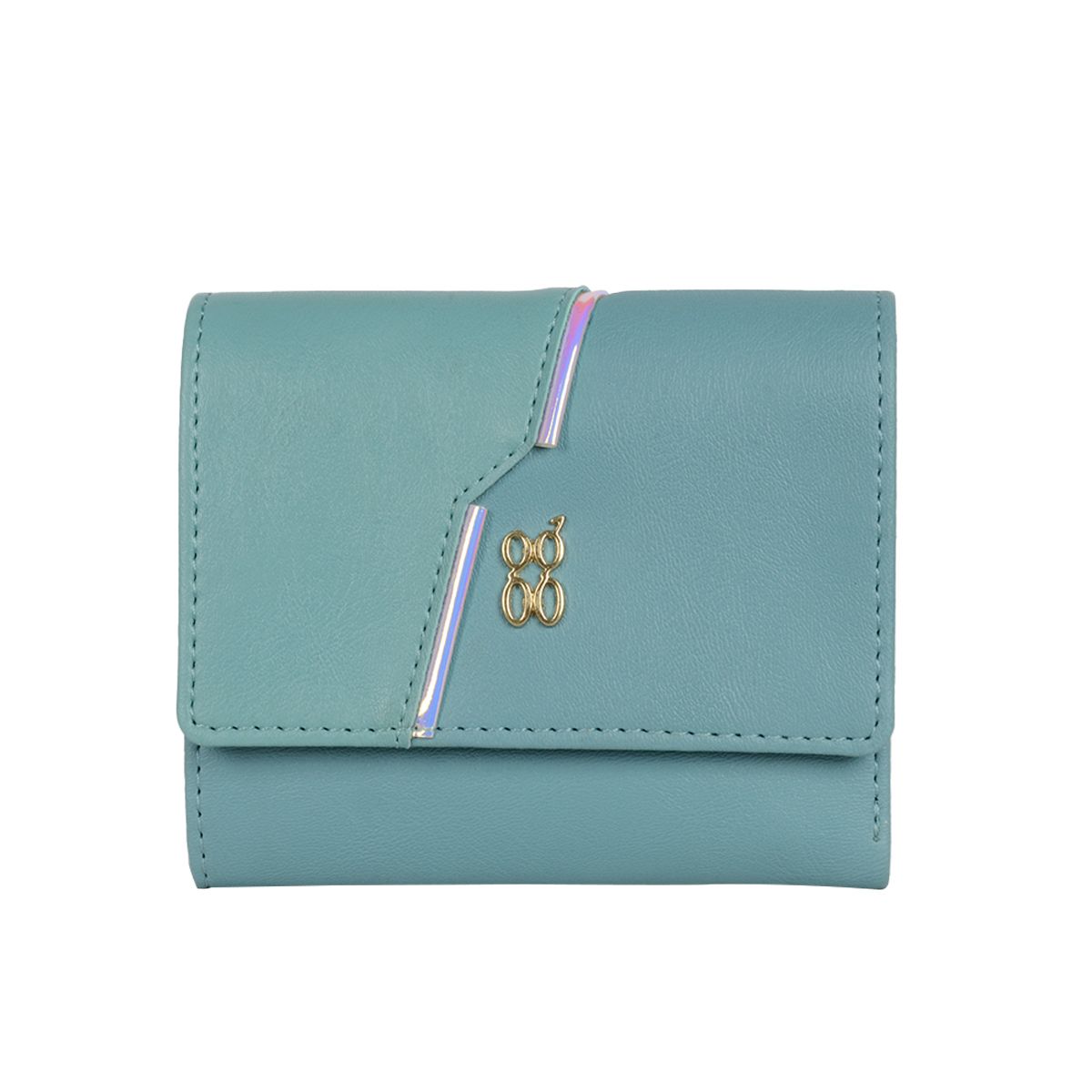 LZXE SUZY WALLETS 3 FOLD S ARCTIC BLUE