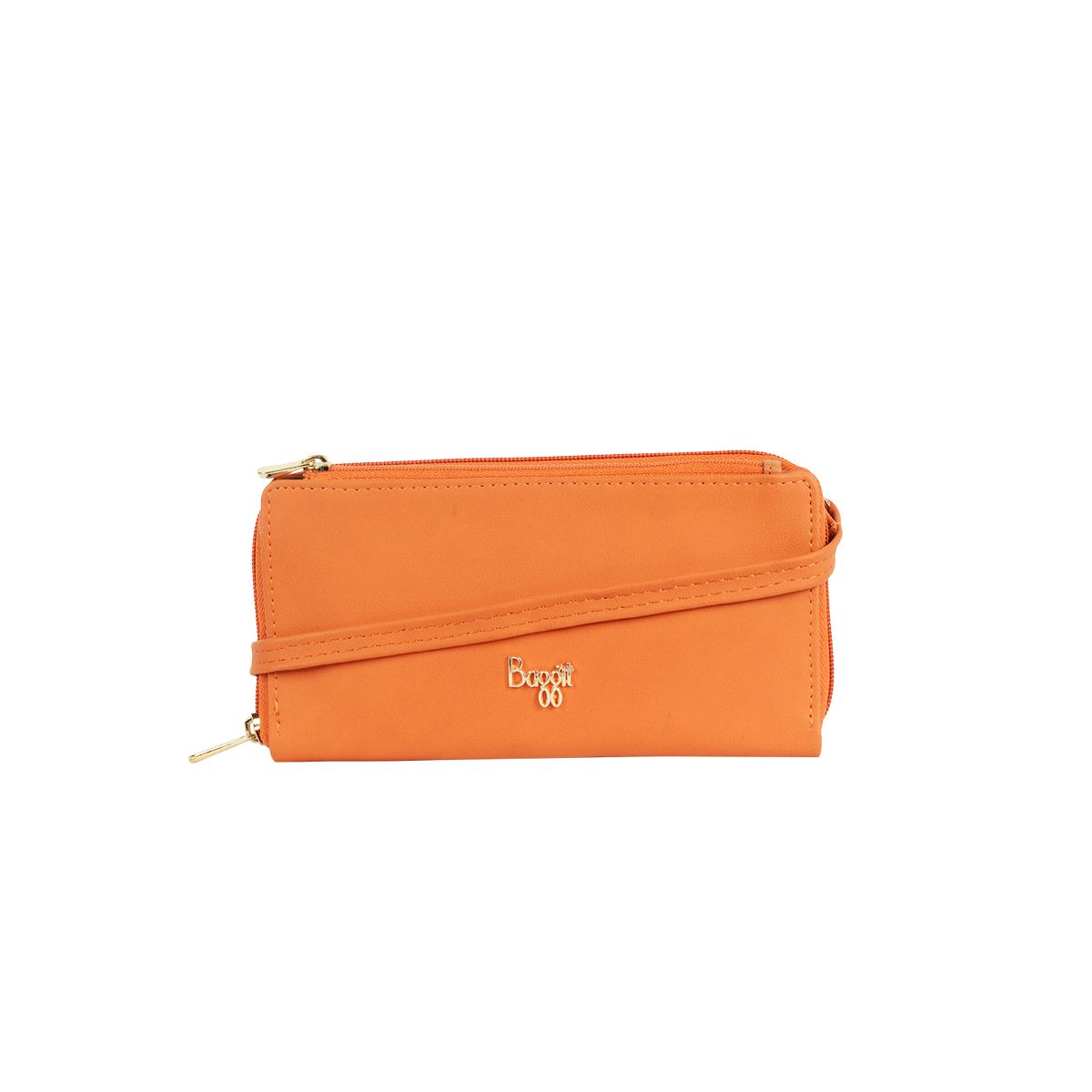 LZ NOORI SCAN WALLETS ZIPAROUND L ORANGE