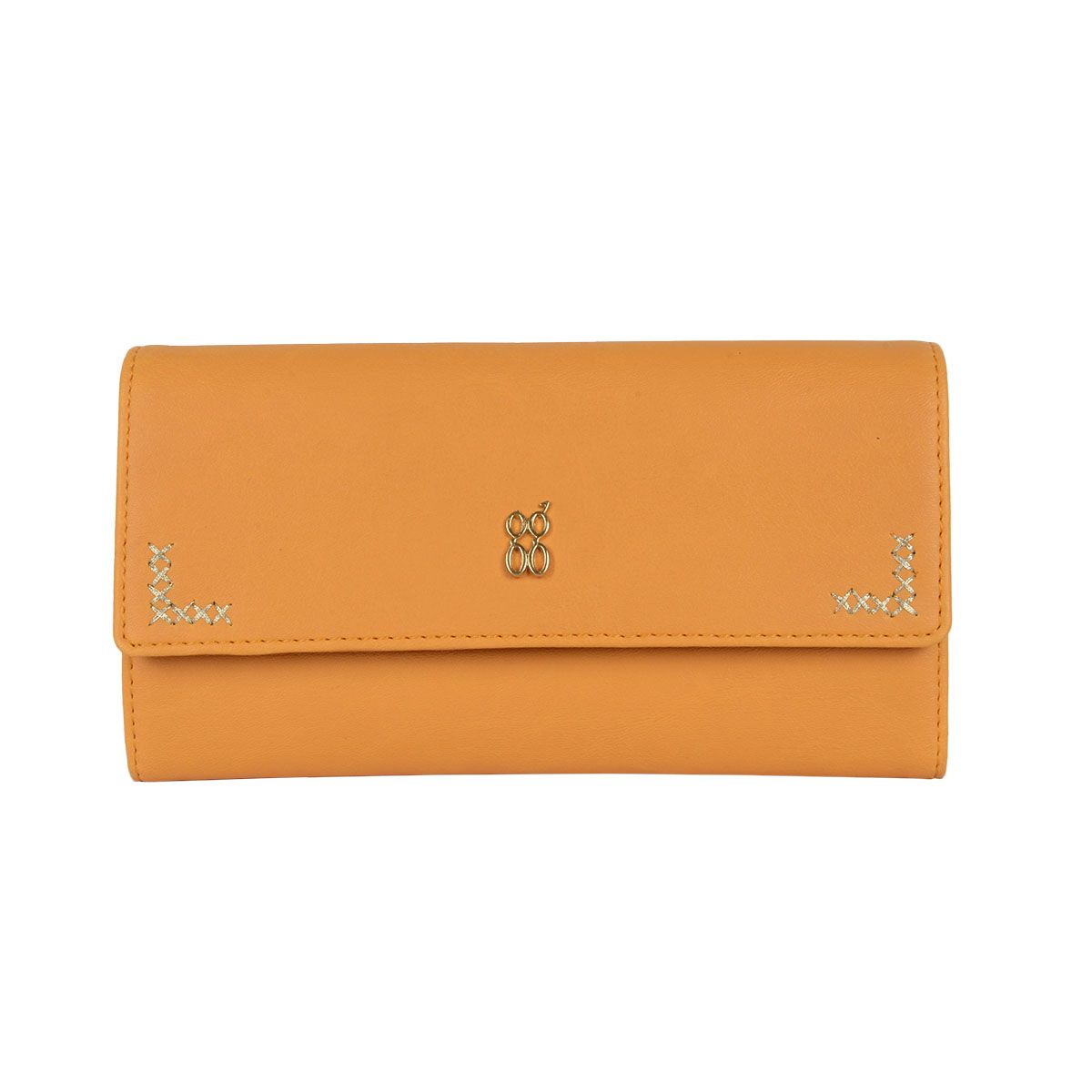 WALLETS HARMONIUM XL CHROME YELLOW