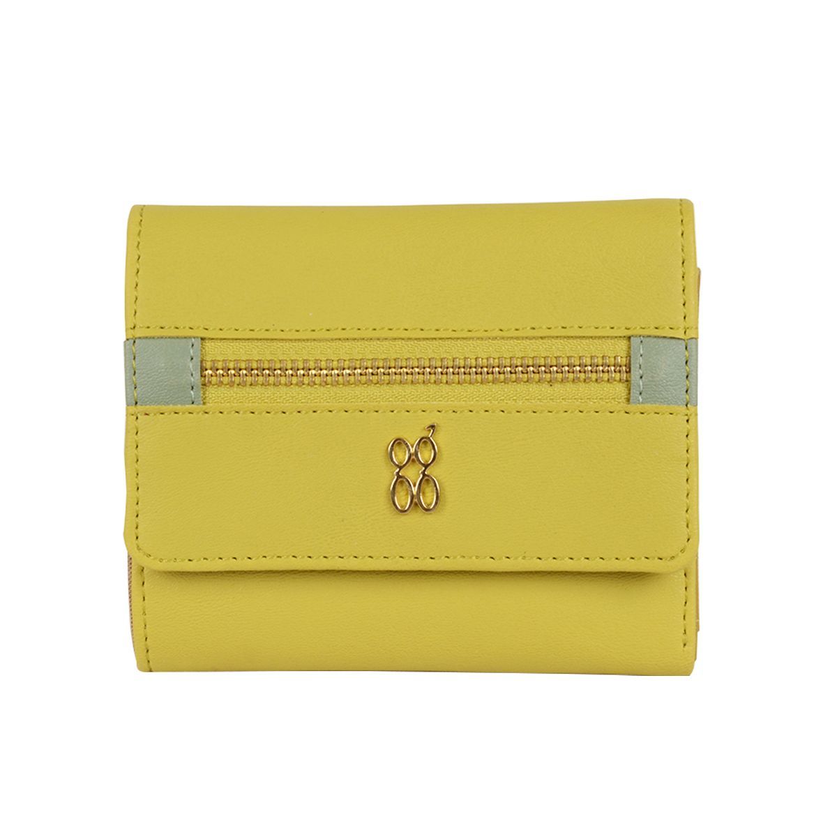 LZXE LOCKER WALLETS 3 FOLD S LIME GREEN