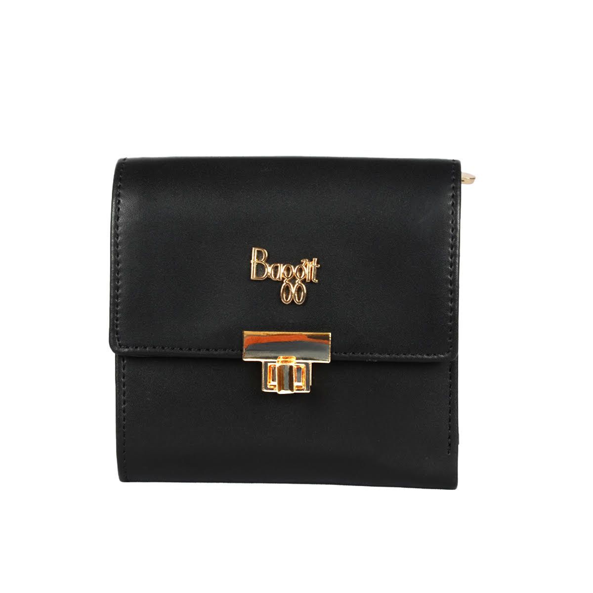 LZ MYNEX TRIOX BLACK WALLET