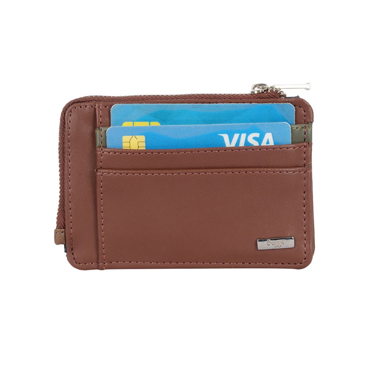 GCCH HEEL TRIOX BROWN WALLET