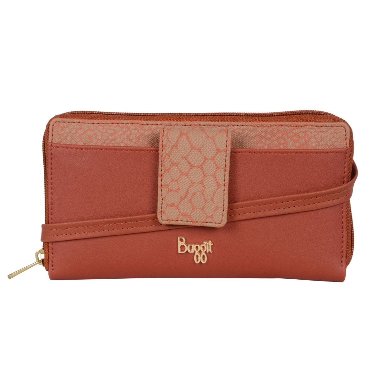 LZ CLARK LAVA 1 BRICK RED WALLET