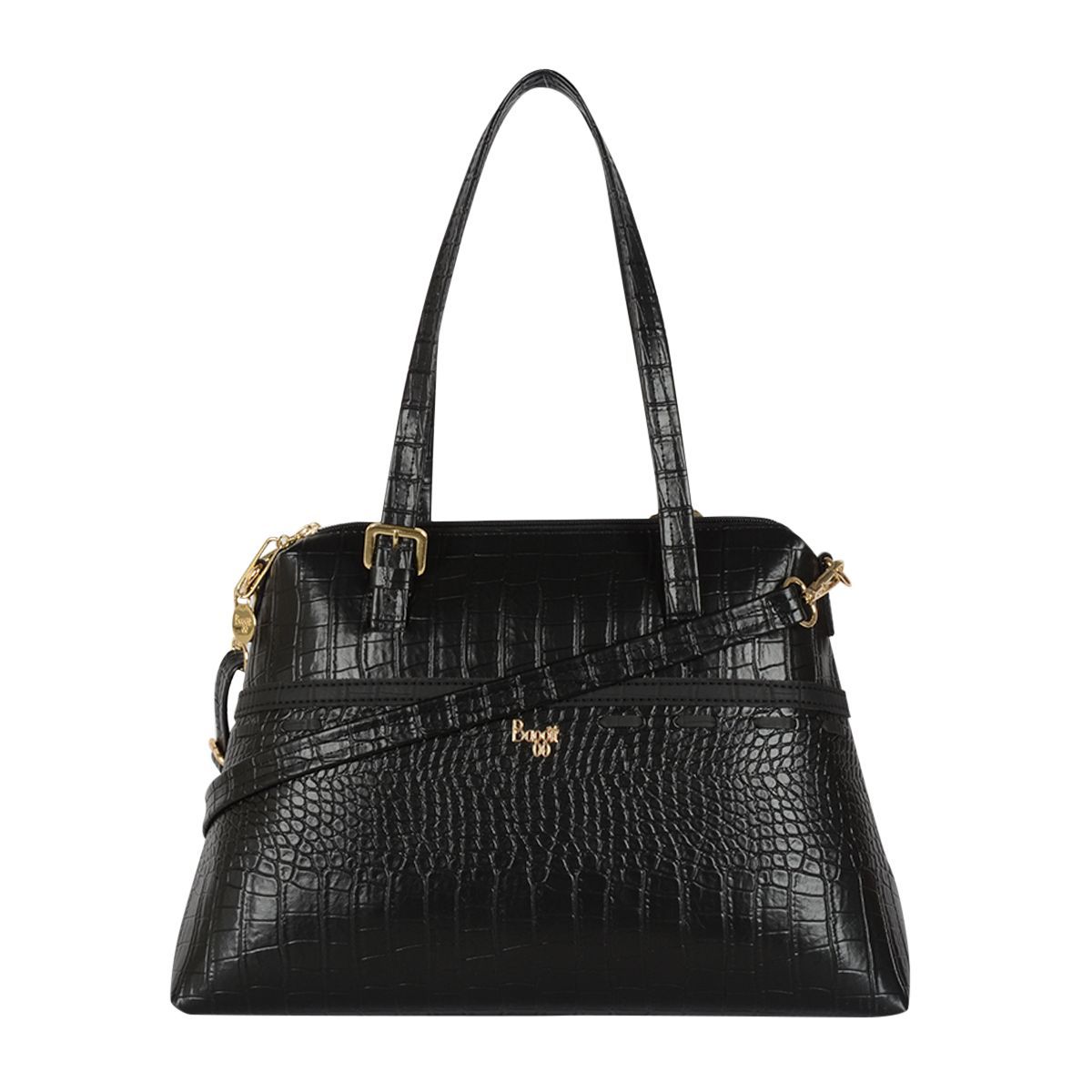 L KROCY CROCS 5 SHIN BLACK TOTE