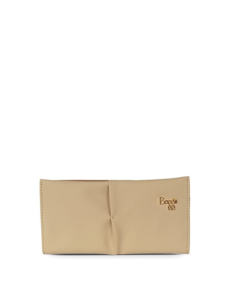 LW PLEATY Y G X AUPLIN BEIGE WALLET