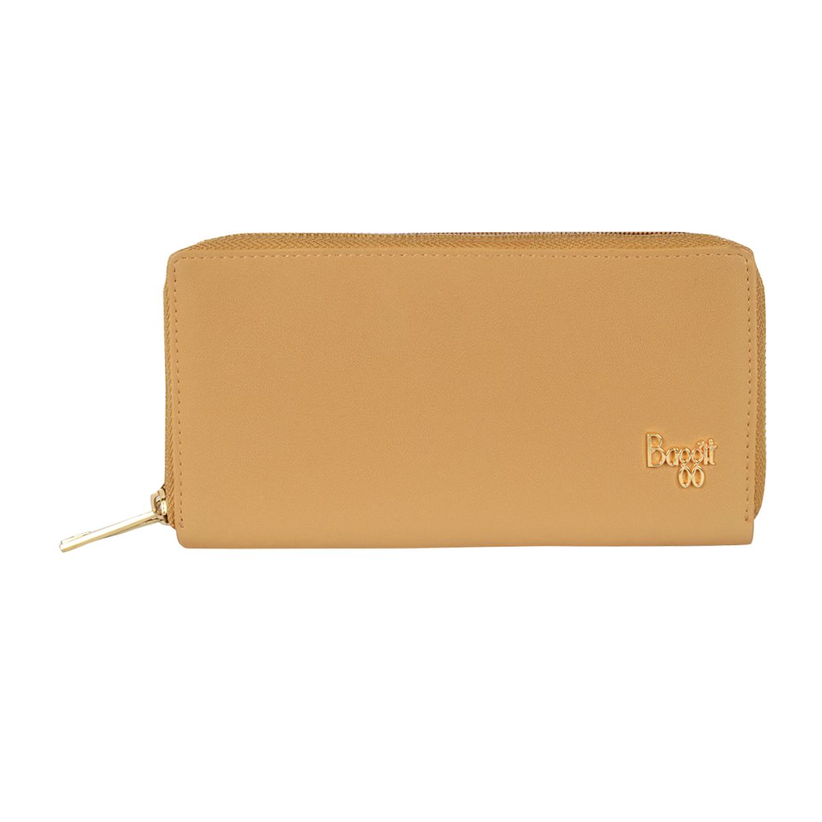 LW MATT WATER VELVET CAMEL WALLET