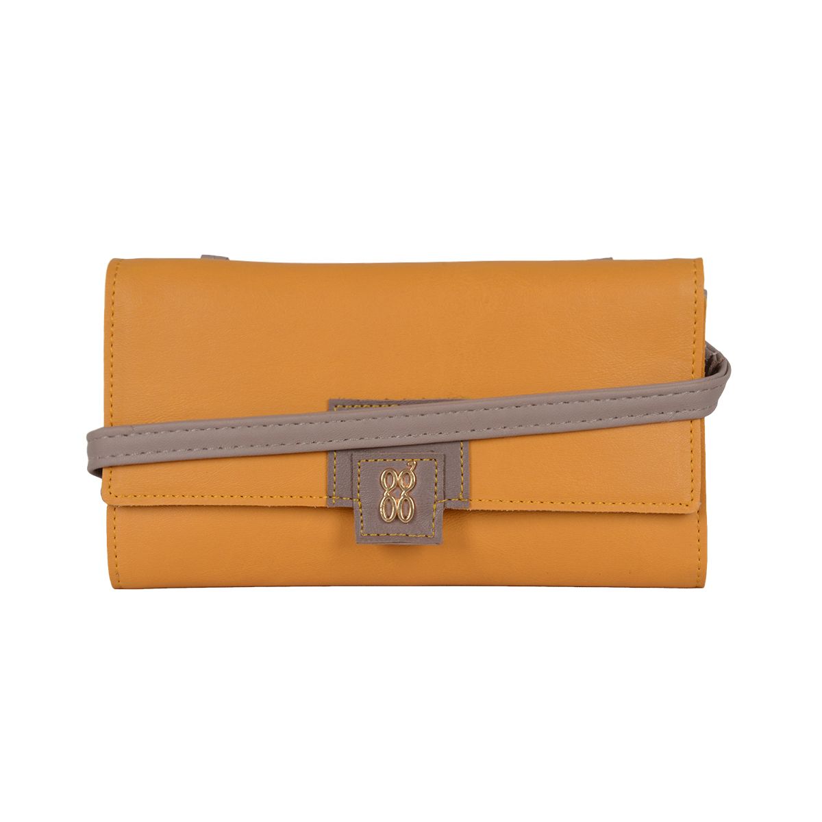 ONTARIO E ASHLYN CHROME YELLOW WALLET