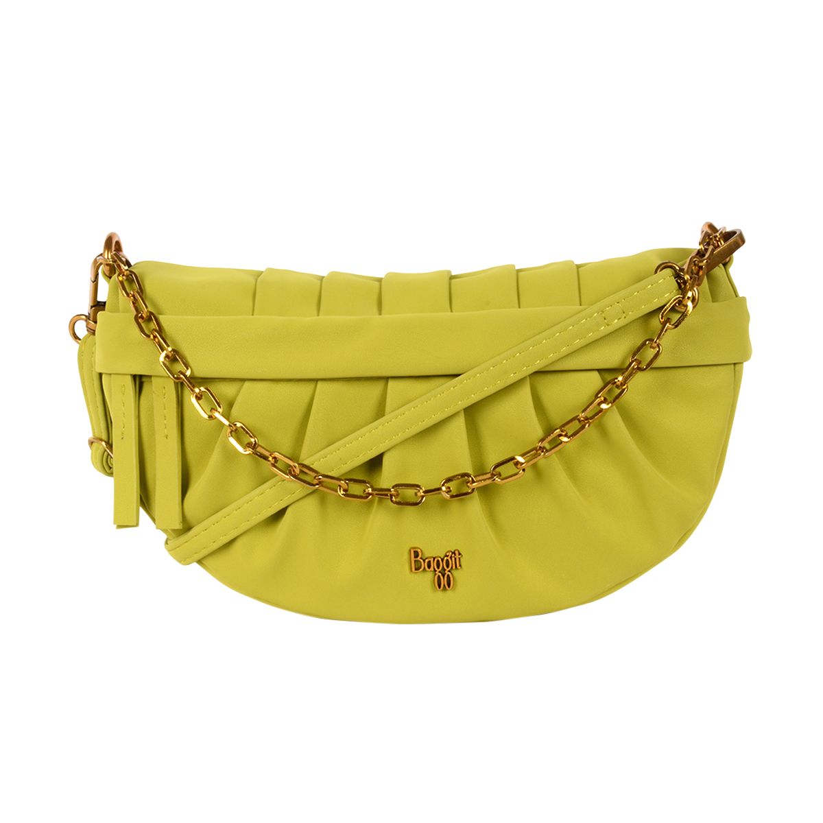 LP ESME WATER VELVET LIME SATCHEL