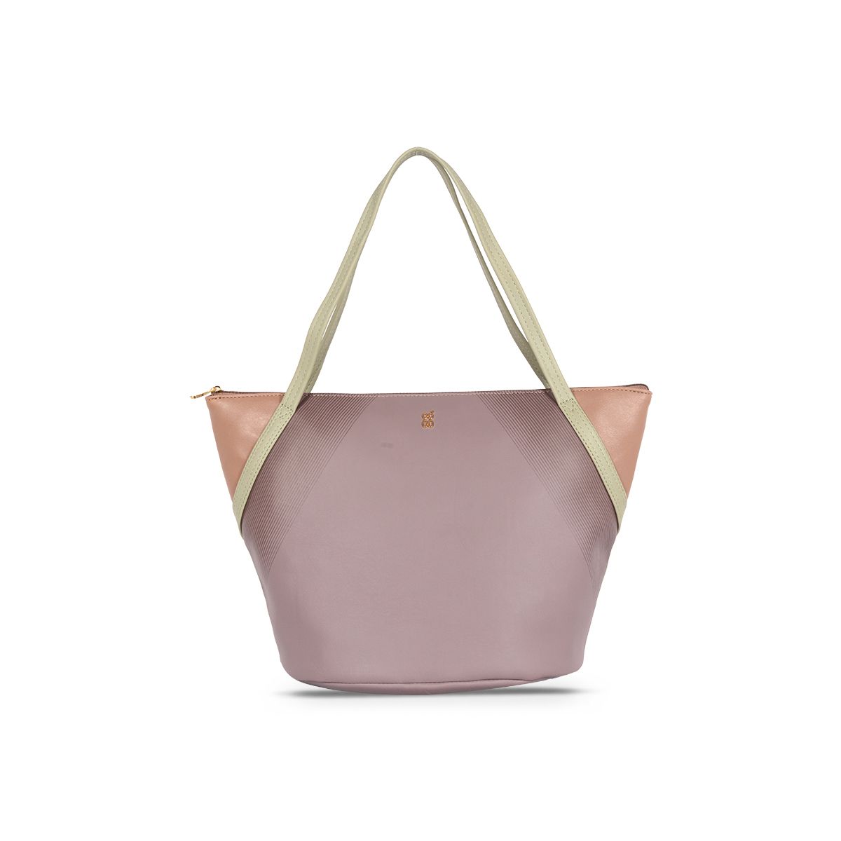 SLOGAN E DIEGO LILAC CHALK TOTE