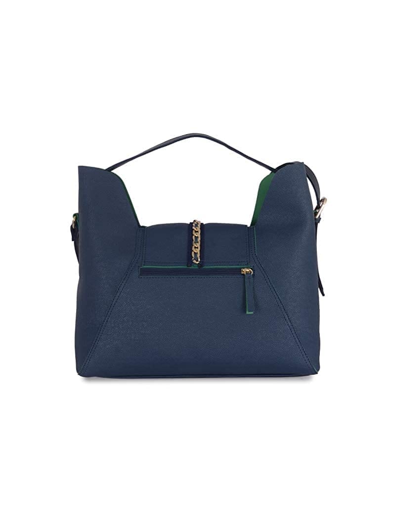 L DESMOND Y G Z FLORI BLUE TOTE
